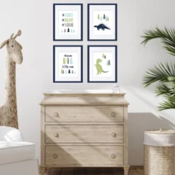 4pc Mod Dinosaur Art Prints Set - Sweet Jojo Designs -Sweet Jojo Designs Shop GUEST 00684f62 6e85 4a82 8f08 9c36fcf442d9
