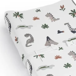Sweet Jojo Designs Boy Girl Gender Neutral Unisex Changing Pad Sheet Modern Dinosaurs Multicolor -Sweet Jojo Designs Shop GUEST 02852f60 3aeb 41f0 9fcb aecd4471505d