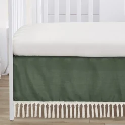 Sweet Jojo Designs Girl Baby Crib Bedding Set - Dark Green And Ivory Boho Fringe Collection 4pc 10 Sweet Jojo Designs Girl Baby Crib Bedding Set - Dark Green And Ivory Boho Fringe Collection 4pc -Sweet Jojo Designs Shop GUEST 04b25a68 fb43 4e84 9e9d 4bc4246f3bcf