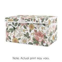 Sweet Jojo Designs Fabric Storage Toy Bin Vintage Floral Pink Green And Yellow Flowers -Sweet Jojo Designs Shop GUEST 052a7b0a 2668 4d27 855a fd4cabde4151