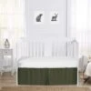 Sweet Jojo Designs Boy Baby Crib Bed Skirt Woodland Camo Collection Green