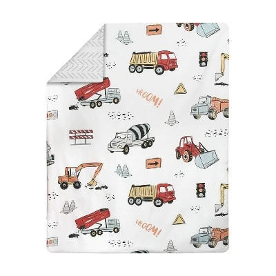 Toddler Construction Truck Bedding Set - Sweet Jojo Designs 3 Toddler Construction Truck Bedding Set - Sweet Jojo Designs
