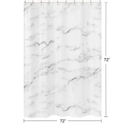 Sweet Jojo Designs Shower Curtain 72in.x72in. Marble Black, White And Grey -Sweet Jojo Designs Shop GUEST 0b761478 384d 4571 a57d ed8afbae751c