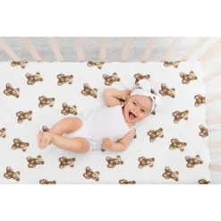 Sweet Jojo Designs Boy, Girl, Unisex/Gender Neutral Baby Fitted Crib Sheet Boho Teddy Bear Brown And White -Sweet Jojo Designs Shop GUEST 0bb0a864 ab44 4f59 9868 6301a5f1a49a