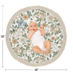 Sweet Jojo Designs Girl Baby Tummy Time Playmat Vintage Floral Blue Yellow And Beige 8 Sweet Jojo Designs Girl Baby Tummy Time Playmat Vintage Floral Blue Yellow And Beige -Sweet Jojo Designs Shop GUEST 0ec15b20 0aaa 4d3c b2fb 83570f6fc0f4