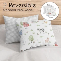 Sweet Jojo Designs Full/Queen Comforter Bedding Set Farm Animals Multicolor 3 Pc 10 Sweet Jojo Designs Full/Queen Comforter Bedding Set Farm Animals Multicolor 3 Pc -Sweet Jojo Designs Shop GUEST 0f01aaf0 a9a7 4078 9607 03051ff044f1