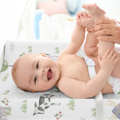 Sweet Jojo Designs Gender Neutral Unisex Changing Pad Sheet Farm Animals Multicolor 4 Sweet Jojo Designs Gender Neutral Unisex Changing Pad Sheet Farm Animals Multicolor - Image 2