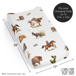 Sweet Jojo Designs Boy Changing Pad Sheet Country Western Taupe Brown And Cream -Sweet Jojo Designs Shop GUEST 10d6da50 6bc2 4842 a994 d989ef4b0820