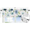 Sweet Jojo Designs Window Valance Treatment 54in. Watercolor Floral Blue Pink White -Sweet Jojo Designs Shop GUEST 13611a9f 8439 4dd7 8357 797df14eb60f