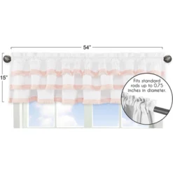 Sweet Jojo Designs Window Valance Treatment 54in. Boho Fringe White And Pink -Sweet Jojo Designs Shop GUEST 15fb1ab5 3f8c 49bb a51f 05e81269ca4b