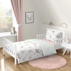 Sweet Jojo Designs Girl Toddler Bedding Set Deer Floral White Taupe And Pink 5 Pc -Sweet Jojo Designs Shop GUEST 1b5bb3a5 acb6 4c69 8110 d5bbe3bd62e3