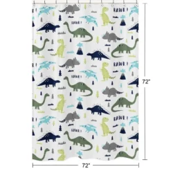 Sweet Jojo Designs Shower Curtain 72in.x72in. Mod Dinosaur Blue And Green 9 Sweet Jojo Designs Shower Curtain 72in.x72in. Mod Dinosaur Blue And Green -Sweet Jojo Designs Shop GUEST 1c7a1991 f7bf 4ce8 9b2e 78f8258d3a1e