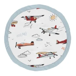 Sweet Jojo Designs Boy Baby Tummy Time Playmat Airplane Red Blue And White -Sweet Jojo Designs Shop GUEST 1d698b1e d031 4d53 beec 1ec4cf32060f