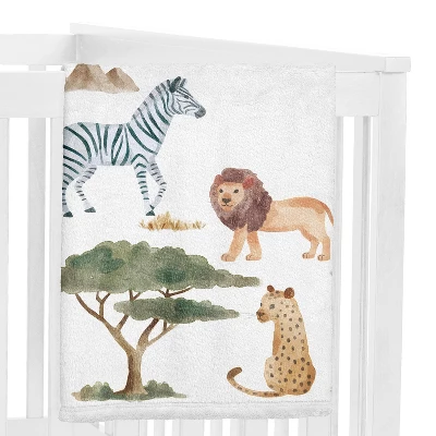 Sweet Jojo Designs Gender Neutral Baby Milestone Blanket Jungle Animals Multicolor 3 Sweet Jojo Designs Gender Neutral Baby Milestone Blanket Jungle Animals Multicolor