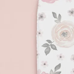 Sweet Jojo Designs Girl Baby Bassinet Fitted Sheets Set Watercolor Floral Pink Grey And White 2pc -Sweet Jojo Designs Shop GUEST 242c046c 1224 47e7 833a 6067e2128f6b