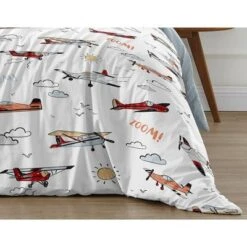 Sweet Jojo Designs Full/Queen Comforter Bedding Set Airplane Red Blue And White 3 Pc -Sweet Jojo Designs Shop GUEST 24bff574 a1fc 4938 9016 cf0743c3605e