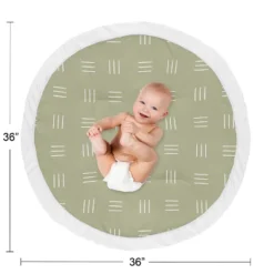Sweet Jojo Designs Boy Or Girl Gender Neutral Unisex Baby Tummy Time Playmat Boho Hatch Green And White -Sweet Jojo Designs Shop GUEST 2b9d4504 1360 42d4 bfd8 8ca9403cbc78