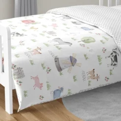 Sweet Jojo Designs Boy, Girl, Unisex/Gender Neutral Toddler Bedding Set Farm Animals Multicolor 5 Pc -Sweet Jojo Designs Shop GUEST 30e1c834 234a 4569 b9ef 46a383438b96