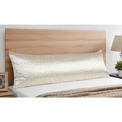Sweet Jojo Designs Body Pillow Cover (Pillow Not Included) 54in.x20in. Cheetah Ivory Beige Gold 4 Sweet Jojo Designs Body Pillow Cover (Pillow Not Included) 54in.x20in. Cheetah Ivory Beige Gold - Image 2