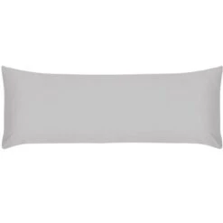 Sweet Jojo Designs Girl Body Pillow Cover (Pillow Not Included) 54in.x20in. Lace Grey
