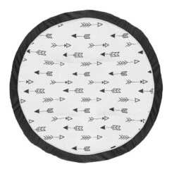 Sweet Jojo Designs Gender Neutral Baby Tummy Time Playmat Fox Black And White -Sweet Jojo Designs Shop GUEST 4979185c c867 4139 8316 67542b09518d