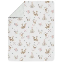 Sweet Jojo Designs Girl Toddler Bedding Set Deer Floral White Taupe And Pink 5 Pc -Sweet Jojo Designs Shop GUEST 49ef7515 10f5 49eb 8b94 31fd0c73af8f