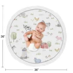 Sweet Jojo Designs Boy Or Girl Gender Neutral Unisex Baby Tummy Time Playmat Farm Animals -Sweet Jojo Designs Shop GUEST 55d63b0e 6b73 4550 af57 acf2a1d3c395