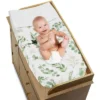Sweet Jojo Designs Girl Changing Pad Cover Botanical Leaf Green And White -Sweet Jojo Designs Shop GUEST 5c9b1680 7186 4300 9e92 0451e218a59c