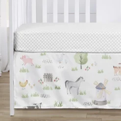 Sweet Jojo Designs Boy Or Girl Gender Neutral Unisex Baby Crib Bed Skirt Farm Animals -Sweet Jojo Designs Shop GUEST 5d995cea 83b8 4fb2 baeb ee6518215a50