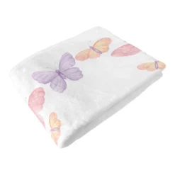 Sweet Jojo Designs Girl Baby Milestone Blanket Butterfly Blush Pink And Purple -Sweet Jojo Designs Shop GUEST 5f194ba4 538e 45db 8af3 1bda6e5c960e
