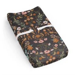 Sweet Jojo Designs Girl Changing Pad Sheet Boho Floral Wildflower Orange Black And Blue -Sweet Jojo Designs Shop GUEST 6125bd7c ab7f 472a 9d2c ab02ca0b5e7e