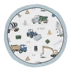 Sweet Jojo Designs Boy Baby Tummy Time Playmat Construction Truck Green Blue And Grey -Sweet Jojo Designs Shop GUEST 61cae2cd 854a 4872 aad2 6591296af84f