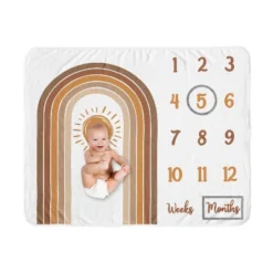 Sweet Jojo Designs Boy Or Girl Gender Neutral Unisex Milestone Swaddle Baby Blanket Boho Sun Orange And Taupe 11 Sweet Jojo Designs Boy Or Girl Gender Neutral Unisex Milestone Swaddle Baby Blanket Boho Sun Orange And Taupe -Sweet Jojo Designs Shop GUEST 62457f69 bf25 41c1 a495 4780c26e27bc
