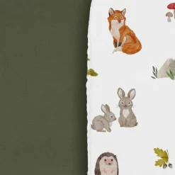 Sweet Jojo Designs Boy, Girl, Gender Neutral Baby Bassinet Fitted Sheets Set Watercolor Woodland Forest Animals Green Brown And Red 2pc -Sweet Jojo Designs Shop GUEST 6ad58a23 9bfe 4164 a06f 80863d12d8ca