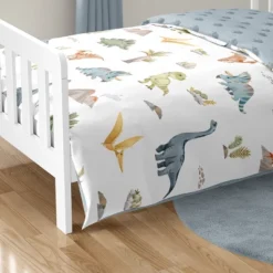 Sweet Jojo Designs Boy Toddler Bedding Set Watercolor Dinosaur Dino Multicolor 5pc -Sweet Jojo Designs Shop GUEST 6de48010 760a 4ed8 a707 09449d3a7501