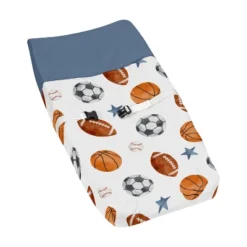 Sweet Jojo Designs Boy Changing Pad Cover Watercolor Sports Theme Multicolor -Sweet Jojo Designs Shop GUEST 6dfd1e5f a7fd 4a5f b98e 6377533236fe