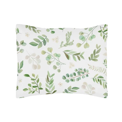 Toddler Botanical Leaf Bedding Set - Sweet Jojo Designs 4 Toddler Botanical Leaf Bedding Set - Sweet Jojo Designs - Image 2
