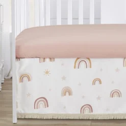 Sweet Jojo Designs Girl Baby Crib Bedding Set - Boho Rainbow Collection 4pc -Sweet Jojo Designs Shop GUEST 76fbad69 691e 49b0 8fd7 d2784d334293