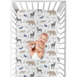 Sweet Jojo Designs Fitted Crib Sheet - Woodland Animals 8 Sweet Jojo Designs Fitted Crib Sheet - Woodland Animals -Sweet Jojo Designs Shop GUEST 779224c2 2459 4539 89de 8c4d119806cd