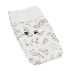 Sweet Jojo Designs Boy Or Girl Gender Neutral Unisex Changing Pad Cover Botanical Leaf Taupe And White -Sweet Jojo Designs Shop GUEST 7aac0df2 fce3 4b5b bf96 914847eddb68