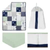 Sweet Jojo Designs Crib Bedding Set - Navy And Mint Woodsy - 4pc -Sweet Jojo Designs Shop GUEST 7d5b4657 acf2 4276 b011 2850f8a7283a
