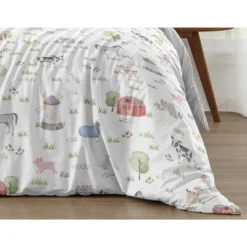 Sweet Jojo Designs Full/Queen Comforter Bedding Set Farm Animals Multicolor 3 Pc 11 Sweet Jojo Designs Full/Queen Comforter Bedding Set Farm Animals Multicolor 3 Pc -Sweet Jojo Designs Shop GUEST 7e262181 b26a 47bf 852e 17952881d009