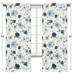 2pc Sweet Jojo Designs Watercolor Floral Window Panel Pink/Blue - Sweet Jojo Designs 9 2pc Sweet Jojo Designs Watercolor Floral Window Panel Pink/Blue - Sweet Jojo Designs -Sweet Jojo Designs Shop GUEST 8252d9e2 524f 4b01 b8fc 41f7b9db1b75