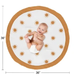 Sweet Jojo Designs Boy Or Girl Gender Neutral Unisex Baby Tummy Time Playmat Boho Sun White And Orange -Sweet Jojo Designs Shop GUEST 83df3425 2cc6 4243 a8b2 b987395fbf6e