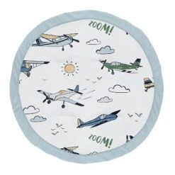 Sweet Jojo Designs Boy Baby Tummy Time Playmat Airplane Green And Blue -Sweet Jojo Designs Shop GUEST 84af7242 810a 4e7d b8d3 3cda896de4d3
