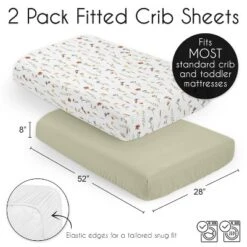 Sweet Jojo Designs Girl Fitted Crib Sheets Set Watercolor Floral Garden Green Orange And Beige 2pc 12 Sweet Jojo Designs Girl Fitted Crib Sheets Set Watercolor Floral Garden Green Orange And Beige 2pc -Sweet Jojo Designs Shop GUEST 88d1b8a1 36a2 41f7 81b2 9fc682545529