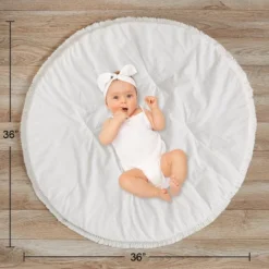 Sweet Jojo Designs Boy Girl Gender Neutral Unisex Baby Tummy Time Playmat Bohemian Fringe Collection Ivory -Sweet Jojo Designs Shop GUEST 8a72a193 e5ae 4e43 acc9 9c0fbd898958