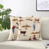 Sweet Jojo Designs Boy Decorative Throw Pillow Covers 18in. (Pillow Inserts Not Included) Wild West Cowboy Multicolor 2pc