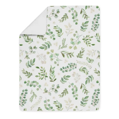 Toddler Botanical Leaf Bedding Set - Sweet Jojo Designs 3 Toddler Botanical Leaf Bedding Set - Sweet Jojo Designs