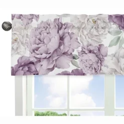 Sweet Jojo Designs Girl Window Valance Treatment 54in. Peony Floral Garden Purple Ivory And Green 9 Sweet Jojo Designs Girl Window Valance Treatment 54in. Peony Floral Garden Purple Ivory And Green -Sweet Jojo Designs Shop GUEST 9437a347 4d11 48e6 b39d 81555156a71e